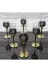 atabey home TİTANYUMBARDAKSERİSİ 17 Cm Düz Titanyum Gold 6'li Su Bardak 135 Ml & Kahve Yani Su Bardaği 2