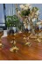 atabey home TİTANYUMBARDAKSERİSİ Bohemia Kristal Titanyum Gold 6'li Meşrubat Bardak Claudia 150 Ml & Kahve Yani Su Bardaği 3