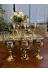 atabey home TİTANYUMBARDAKSERİSİ Bohemia Kristal Titanyum Gold 6'li Meşrubat Bardak Claudia 150 Ml & Kahve Yani Su Bardaği 4