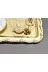 atabey home TYC2931DE6E1AC53F1 1 Adet Baton Gold Sunum Tepsisi Gold Gül Çerçeveli & Kahve & Pasta/börek Servis 32Cm 3