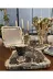 atabey home TYC2931DE6E1AC53F1 2 Adet Full Gümüş Sunum Tepsisi Kulplu Japon Gülü & Kahve & Pasta/börek Servis 21 Cm 4