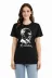 Atatürk Baskılı Tişört Kısa Kollu Bisiklet Yaka T-Shirt - Siyah - S - Siyah 3