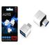 Auris Ars-Ad02 Type-C To Usb Metal 3.0 Mouse Klavye Uyumlu Otg Çevirici Dönüştürücü Adaptör 2