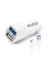 Auris Ars-Cr03 3.1A Hızlı Type-C Kablo 2 Usb Girişli Araç Oto Şarj Başlığı Çakmaklık Typec 3.1 Amper 2