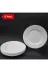Avangart Mutfak 19cm12 12 Adet - 19Cm İnce Kırılmaya Dayanıklı Polikarbon Plastik Tatlı, Pasta, Börek, Pilav, Servis Tabağı 2