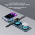 AW14 Acl 3In1 15W Çoklu Kablosuz Magsafe Kulaklık Saat Telefon Şarj Standı Apple Watch Iphone Samsung Uyumlu 3
