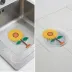 Ayçiçeği Tasarımlı Gider Koku Önleyici – Silikon Lavabo Gider Matı (4745) 4