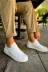 Aymood 158191AYM Mn979 - Santoni Crt Spor Erkek Ayakkabı Beyaz 4
