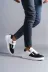 Aymood AYMSLW155 Slw155 Impact Bağcıklı Ve Fermuarlı Cilt Erkek Günlük Sneaker Ayakkabı Bt Beyaz/siyah 1