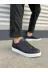 Aymood JY165AYM Jy165 Elite Bağcıklı Cilt Erkek Günlük Sneaker Ayakkabı Cbt - Siyah 1