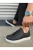 Aymood JY165AYM Jy165 Elite Bağcıklı Cilt Erkek Günlük Sneaker Ayakkabı Cbt - Siyah 3