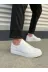 Aymood JY165AYM Jy165 Elite Bağcıklı Cilt Erkek Günlük Sneaker Ayakkabı Cbt - Beyaz 1