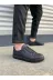 Aymood JY165AYM Jy165 Elite Bağcıklı Cilt Erkek Günlük Sneaker Ayakkabı Cst - Siyah 1