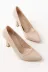 Aymood ST-001aymm St-001 Bej Rugan Günlük 9 Cm Topuklu  Stiletto Ayakkabı 3
