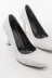 Aymood ST-001aymm St-001 Beyaz Rugan Günlük 9 Cm Topuklu Stiletto Ayakkabı 3