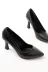Aymood ST-001aymm St-001 Siyah Günlük 9 Cm Topuklu Stiletto Ayakkabı 4