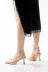 Aymood ST-004aym St-004 Nut Rugan Günlük 7 Cm Topuklu  Ayakkabı 3