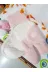 Baby Clime BABC-DIŞKUN Welsoft Bebek Dış Kundak Sarma Battaniyesi Açık Pembe - Kapüşonlu Çift Katman Ayaklı Model 4
