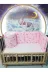Baby Clime KOR-70130-1. 70X130 Beşik Kenar Korumalık 4 Parça - Pembe Zemin Ay Yıldız Desen (Çarşaf Hariç) 1