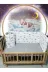 Baby Clime KOR-70130-1. 70X130 Beşik Kenar Korumalık 4 Parça - Gri Ay Yıldız Desen (Çarşaf Hariç) 2