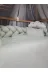Baby Clime ÖUSR1. 60X120 Cm Bebek Uyku Seti Örgü Korumalı Yeşil - Bulut Yastık Hediye 2