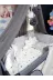 Baby Clime USN-70120-LCİB-1. 70X120 Nakışlı Bebek Uyku Seti Isimli - Lüks Cibinlik Ve Aparat - Başak Buğday Motifi 4