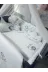 Baby Clime USN-70120-LCİB-2. 70X120 Nakışlı Isimli Bebek Uyku Seti 18 Parça - Lüks Cibinlik Ve Aparat - Aslan 3