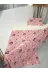 Baby Clime USP-90120-4LÜ 90X120 Pazen Uyku Seti 4'lü - Pembe Beyaz (Yumuşacik Bebek Battaniyesi, Çarşaf Ve Kilifli Yastik) 2