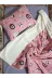Baby Clime USP-90120-4LÜ 90X120 Pazen Uyku Seti 4'lü - Pembe Gri (Yumuşacik Bebek Battaniyesi, Çarşaf Ve Kilifli Yastik) 4