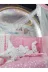 Baby Clime USR-60120-CİB-1. 60X120 Bebek Uyku Seti - Cibinlik Ve Aparatı - Pembe Yıldız Desen 4