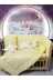 Baby Clime USR-60120-CİB-1. 60X120 Bebek Uyku Seti - Cibinlik Ve Aparat - Sarı Ince Zigzag Yıldız Desen 4