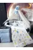 Baby Clime USR-70110-LCİB-2. 70X110 Bebek Uyku Seti 17 Parça Beşik Yan Korumalık Lüks Cibinlikli (Aparat Dahil) 3