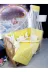 Baby Clime USR-70130-CİB-1. 70X130 Bebek Uyku Seti - Cibinlik Ve Aparat - Sarı Yıldız Desen 2