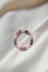 badeaccessories C352 Sertifikalı Lepidolit, Pembe Kuvars Doğaltaş Bileklik 3