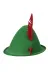 Balance Life GROUP-2586533 Mey İthalat® Yeşil Renk Kırmızı Tüylü Peter Pan Şapkası Robin Hood Şapkası 24X23 Cm 1