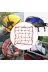 bardakcı bike BRDFLNS01SNTKRM Motosiklet - Bisiklet - Atv - Scooter Kask Filesi 6 Kanca Kırmızı 1 Metre Esneyebilir Eşya Taşıma Fi 4