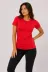 Basic Tişört Bisiklet Yaka Kısa Kol Günlük Yazlık Slim Fit T-Shirt - Kırmızı - M - Kırmızı 3