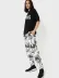 Baskılı Oversize T-shirt - Siyah - S - Siyah 2