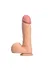 Belden Bağlamalı 24 Cm Dev Boy Realistik Vantuzlu Dildo Penis 2