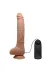 Belden Bağlamalı 28 Cm Titreşimli Gerçekçi Kalın Dildo Penis - Dick 2