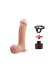 Belden Bağlamalı Realistik Vantuzlu Dildo Penis 22,2 Cm 1