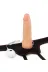 Belden Bağlamalı Titreşimli Ultra Yumuşak Gerçekçi Et Dokulu Realistik Vibratör Dildo 2