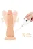 Belden Bağlamalı Titreşimli Ultra Yumuşak Gerçekçi Et Dokulu Realistik Vibratör Dildo 4