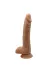 Belden Bağlamalı Usb Şarjlı 20 Cm Oynar Başlı İleri Geri Hareketli Titreşimli Dildo 3