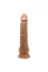 Belden Bağlamalı Usb Şarjlı 20 Cm Oynar Başlı İleri Geri Hareketli Titreşimli Dildo 4