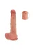 Belden Bağlamalı Yeni Nesil Çift Katmanlı 21,5 Cm Realistik Dildo Penis 3