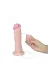 Belden Bağlamalı Yumuşak Dokulu Su Fışkırtmalı Realistik Penis 21,5 Cm 3