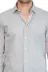 Beyaz Mini Kare Desenli Slim Fit Gömlek - Wessi - M / Beyaz 2