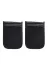 BilfolD TYB2KPR9RIY3887U94 2 Adet Osmanlı Kalın Siyah Banyo Hamam Kesesi 25X17 Cm 1