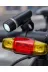 Bisiklet Emniyet Işığı Seti Güçlü LED Ön Far Arka Stop Lambası 1